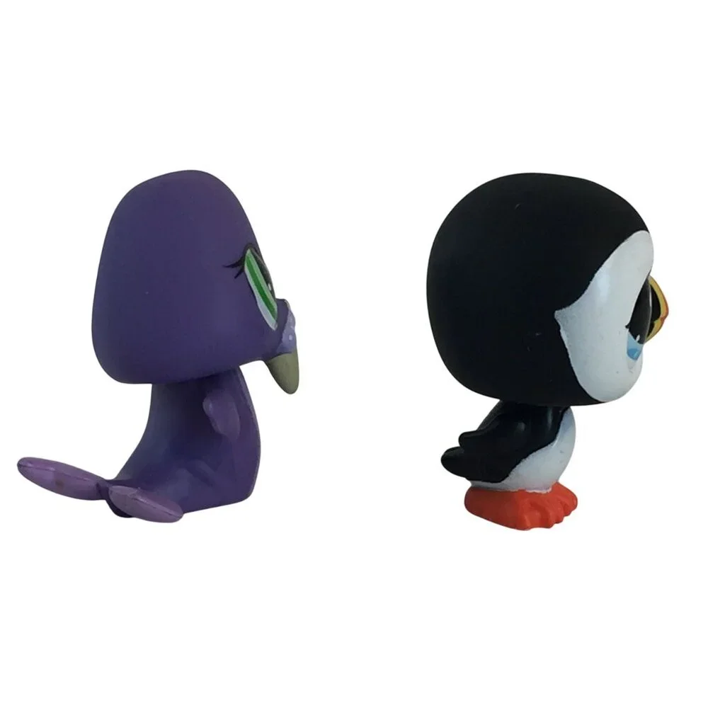 Littlest Pet Shop LPS #1085/#761 Penguin #654 Puffin‎ #1511 Walrus Figures